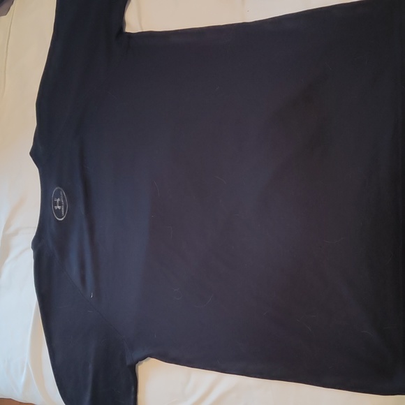 Youth Extra Large Under Armour T-Shirt with Blue Logo - Picture 2 of 3